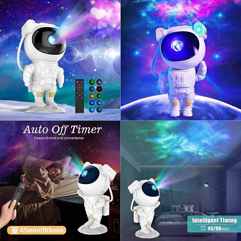 Astronaut Galaxy Projector LED Light with Remote