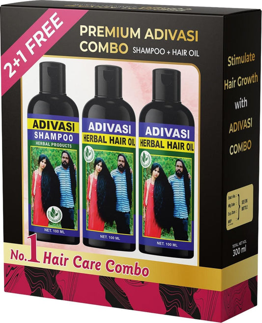 Adivasi Shampoo Pack of 3