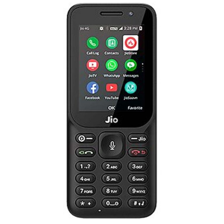 JioPhone with Youtube, JioTV, JioCinema, 2500mAh Battery, LED Torch, Digital Camera