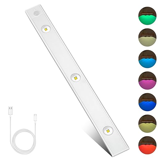 Motion sensor LED light for Wardrobe Closet and Cabinet | Smart Body sensor | Wireless and Rechargeable