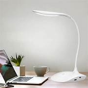 Rechargeable Desk Lamps for Study with USB Charging Port, Warm Light Led Children Eye Protection Lamps